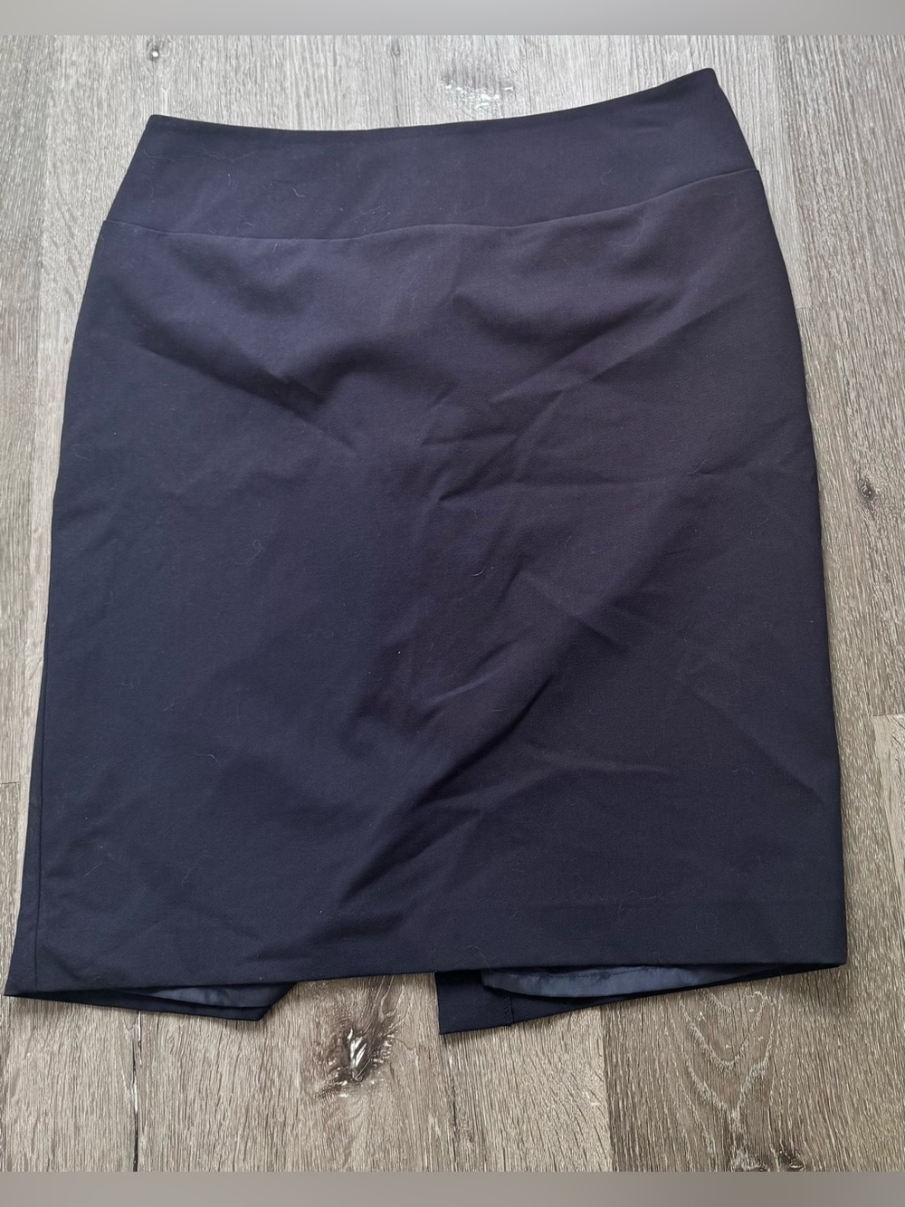 Ellen Tracy Navy Stretch Lined Pencil Skirt Women’s 16 Career Office